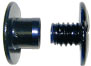 3/16" Aluminum Screw Posts in Black <span style="color: #177ddd; font-weight: bold;">(100 Sets)</span>