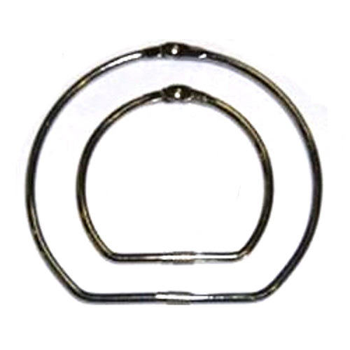 7" Screw Lock Rings<span style="color: #177ddd; font-weight: bold;">(10 Rings)</span>