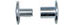 1/4" Aluminum Screw Posts <font color=177ddd><b>(100 Sets)</b></font>