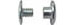 1/8" Aluminum Screw Posts <font color=d9821b><b>(20 Sets)</b></font>