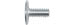 3/8" Screws for Aluminum Screw Posts <br><font color=177ddd><b>(100 Screws)</b></font>