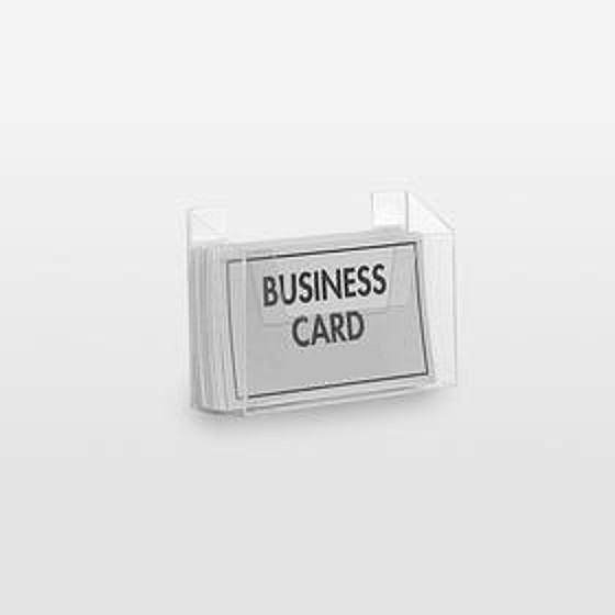 Lightweight Wall Mount Business Card Holder <span style="color: #177ddd; font-weight: bold;">(10 Pieces)</span>