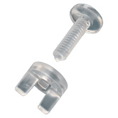 Clear Wing Nut Screws