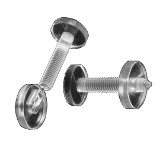 Clear Flat Cap Screws