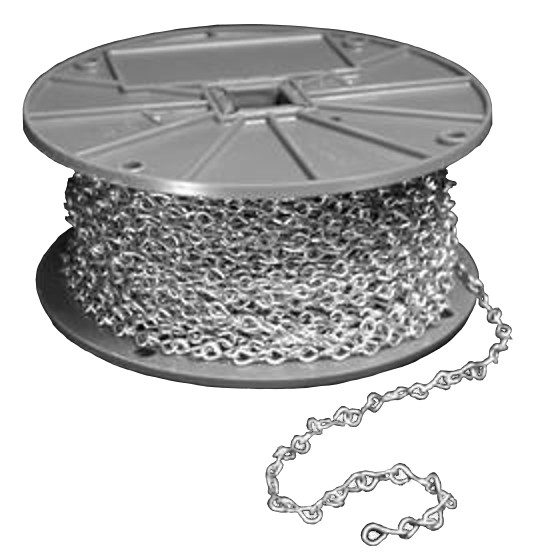 Metal Jack Chain <span style="color: #177ddd; font-weight: bold;">(250' Roll)</span>