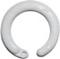 9/16" I.D. White Plastic Snap Rings <span style="color: #177ddd; font-weight: bold;">(100 Rings)</span>
