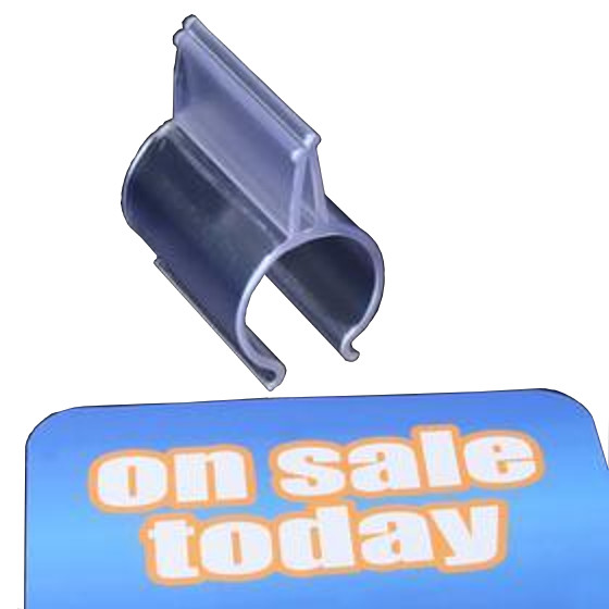 Tube Grip Sign Holders <span style="color: #177ddd; font-weight: bold;">(100 Pieces)</span>